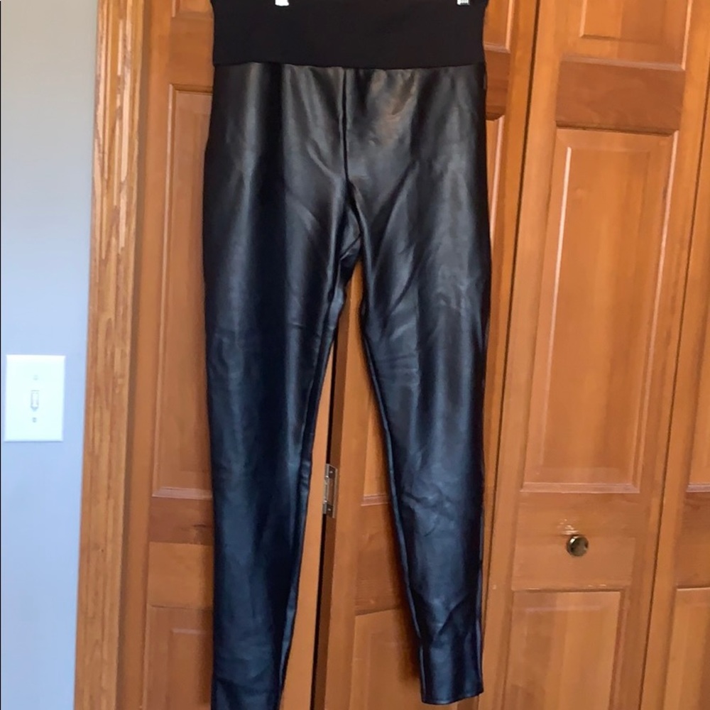 Spanx fake leather pants